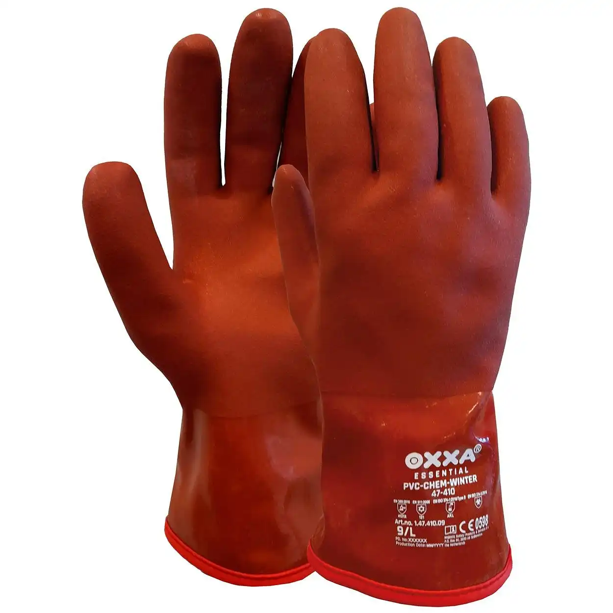 Chemie Handschuhe PVC-Chem-Winter 47-410 in 9 (L) - Thumbnail 1