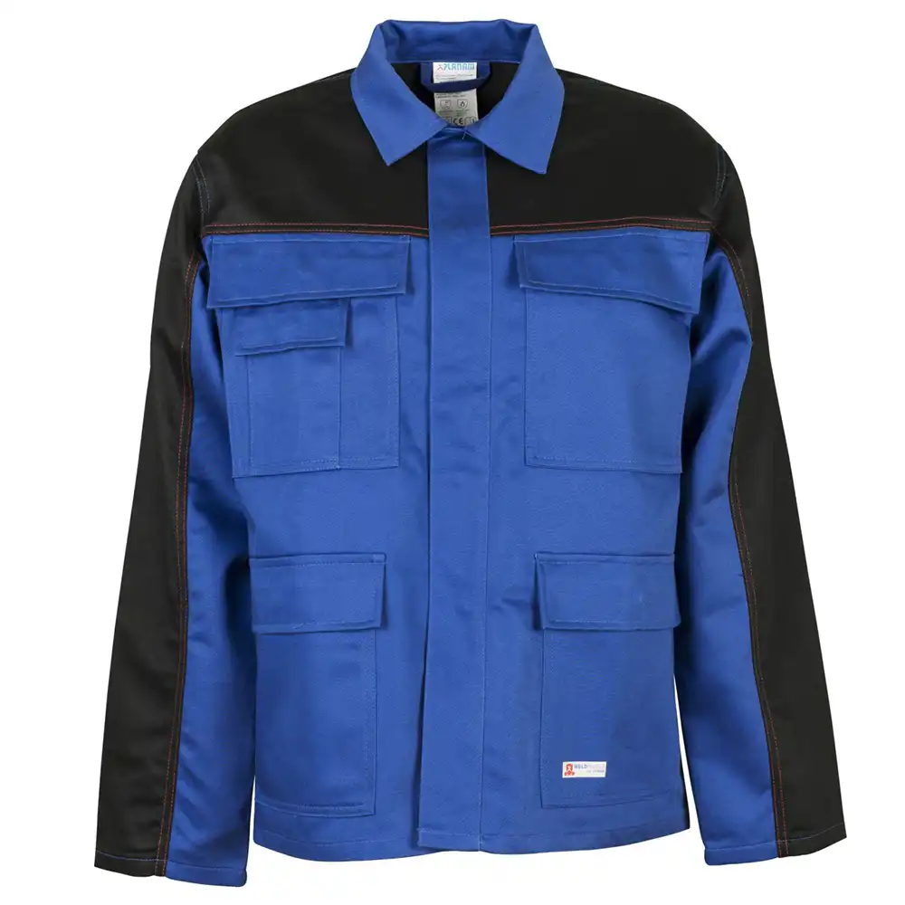 Schweißer Bundjacke "WELD SHIELD" in kornblau/schwarz, 54 - Bild 1