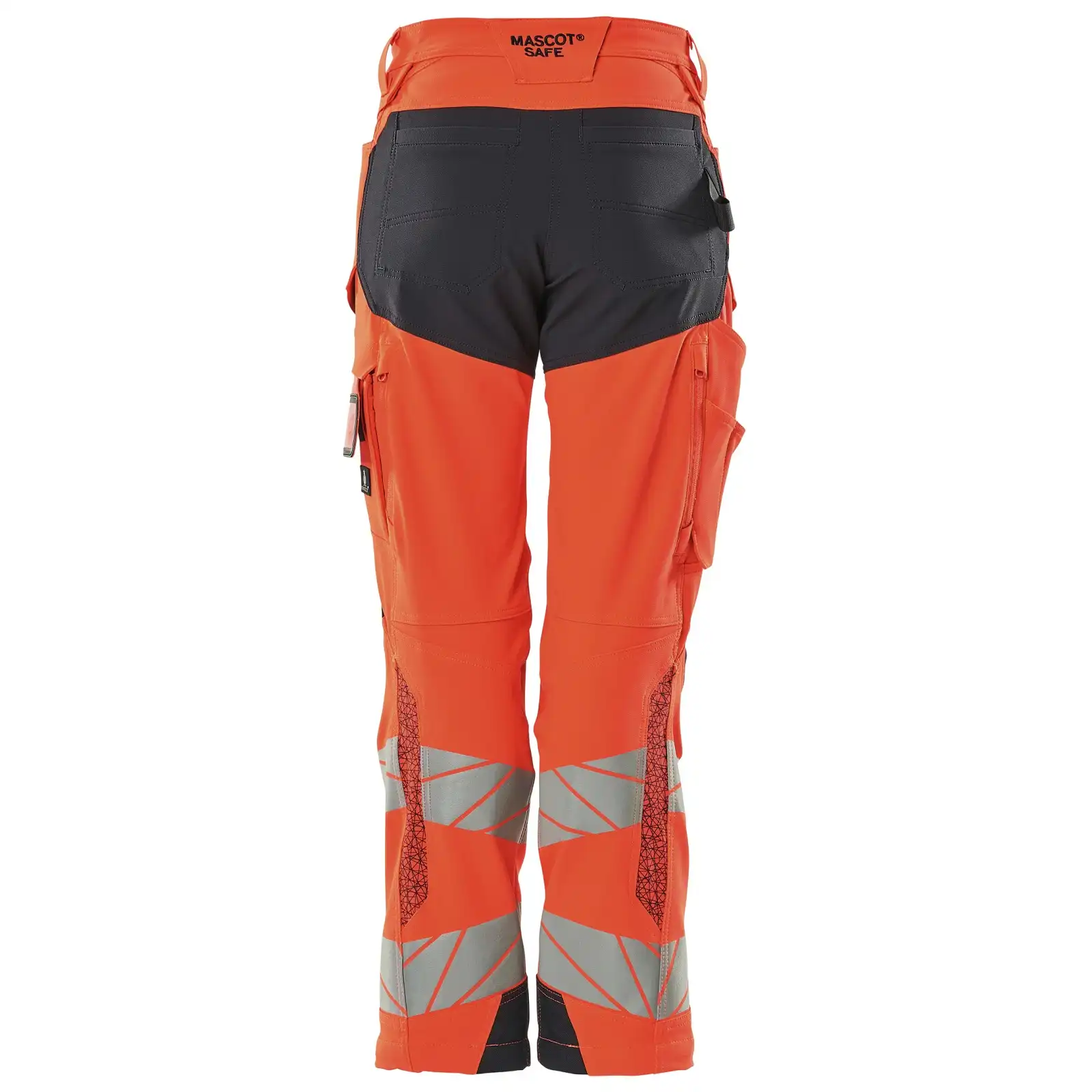 Dame Warn Stretchbundhose K2 ACCELERATESAFE  in rot/schwarzblau, 82C44 (EU 44) - Thumbnail 2