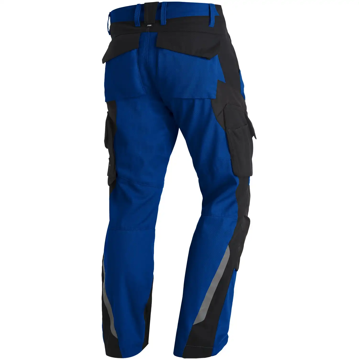 Arbeitshose FLORIAN in royalblau/schwarz, 50 - Thumbnail 2