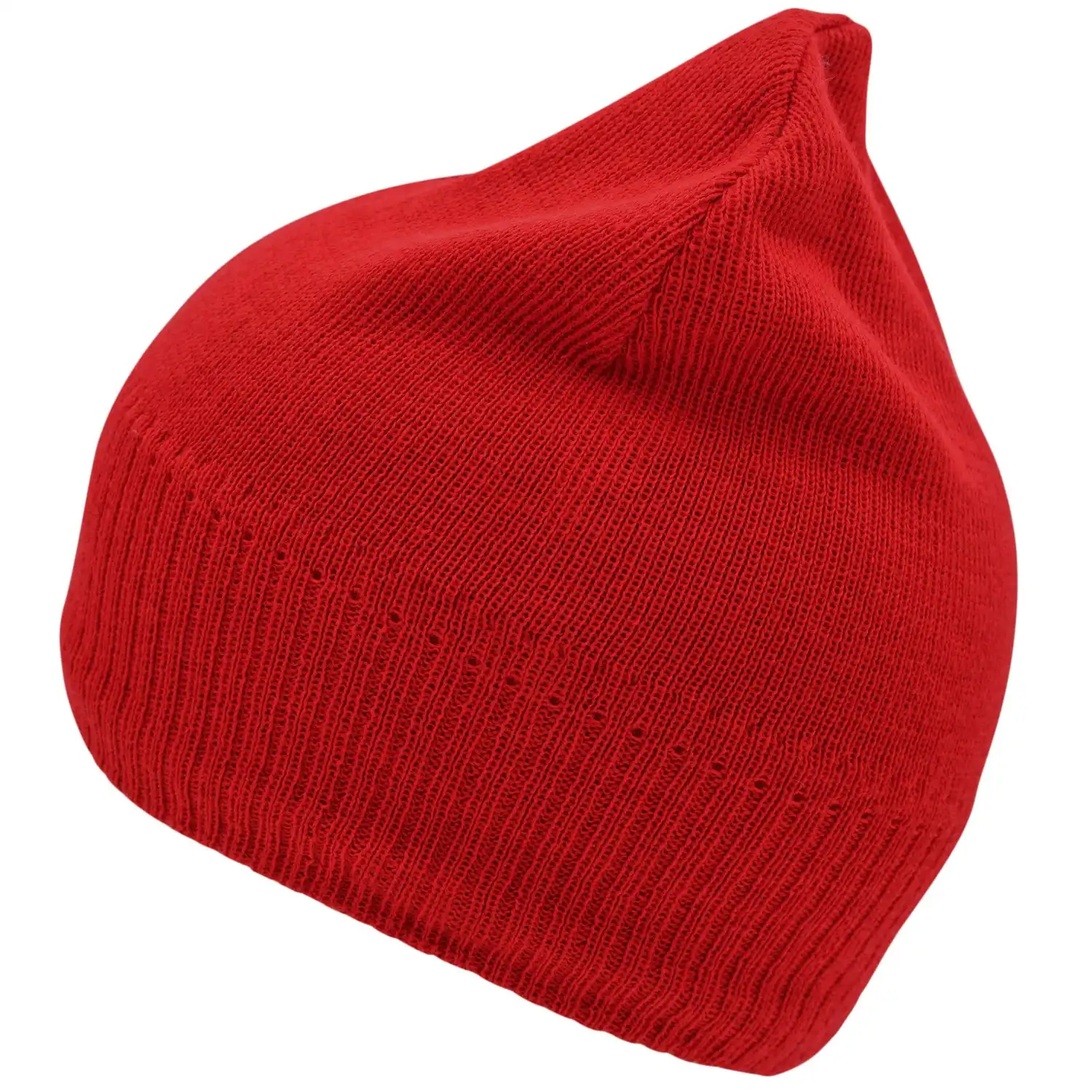 Strickmütze "MB7925" Fleece-Futter in red - Thumbnail 1