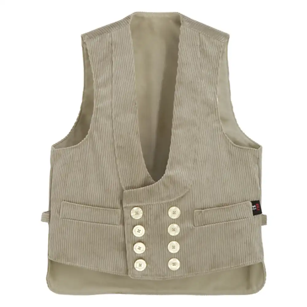 Zunftweste Trenkercord "EMIL" in beige, 44 - Bild 1