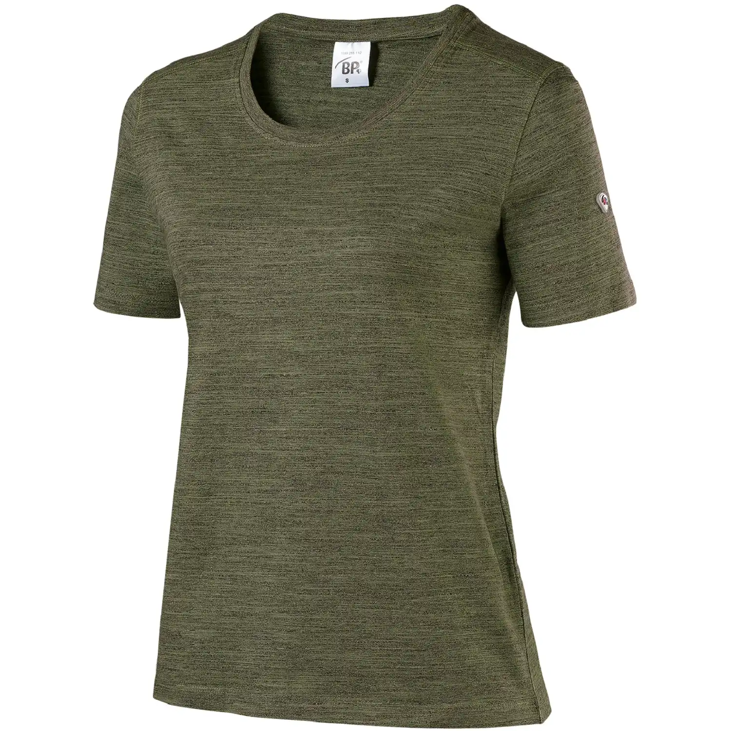 Damen T-Shirt "1715-235" Essentials in oliv, L - Thumbnail 1