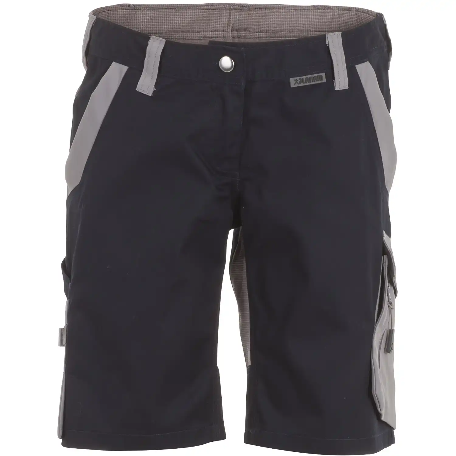 Damen Stretch-Shorts "Norit" in schwarzblau/zink, L - Thumbnail 1