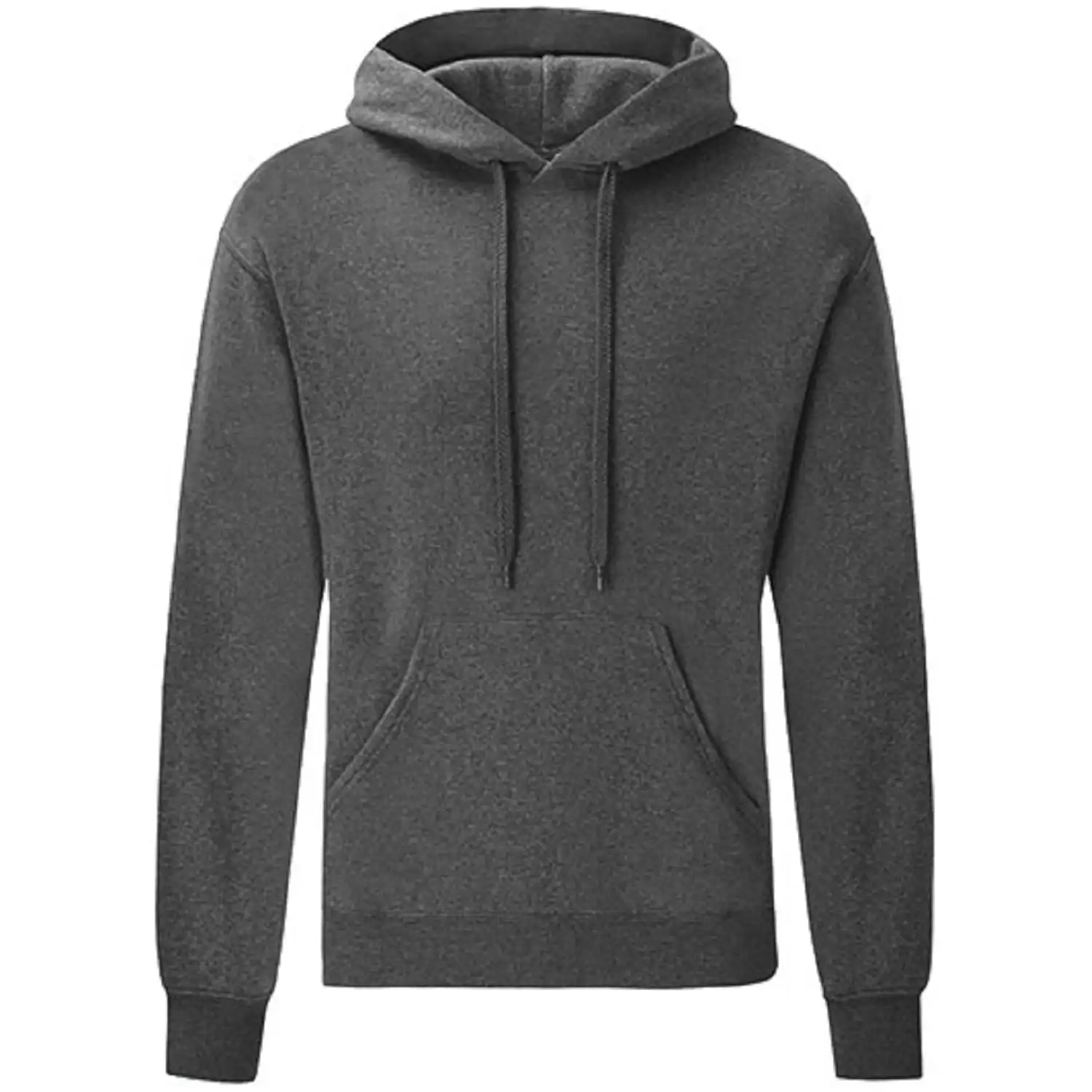 Kapuzen-Sweatshirt "F421N" Premium in charcoal, L - Bild 1