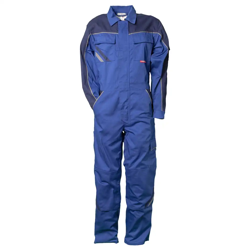 Rallyekombi "HIGHLINE" 285 g/m² Canvas-Gewebe in kornblau/marine/zink, 50 - Thumbnail 1