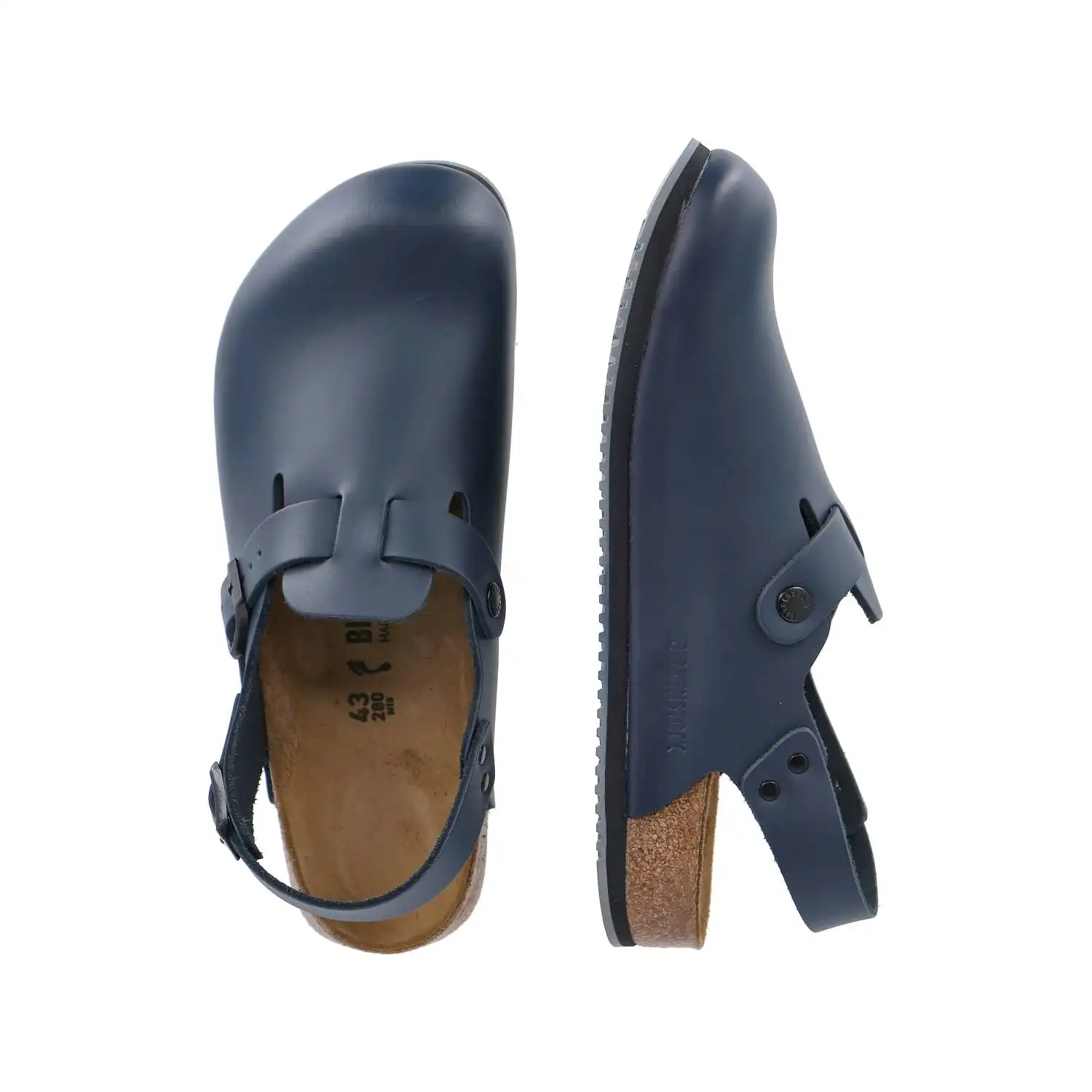 Clogs "Tokio Super Grip" normal blau in 43 - Thumbnail 3