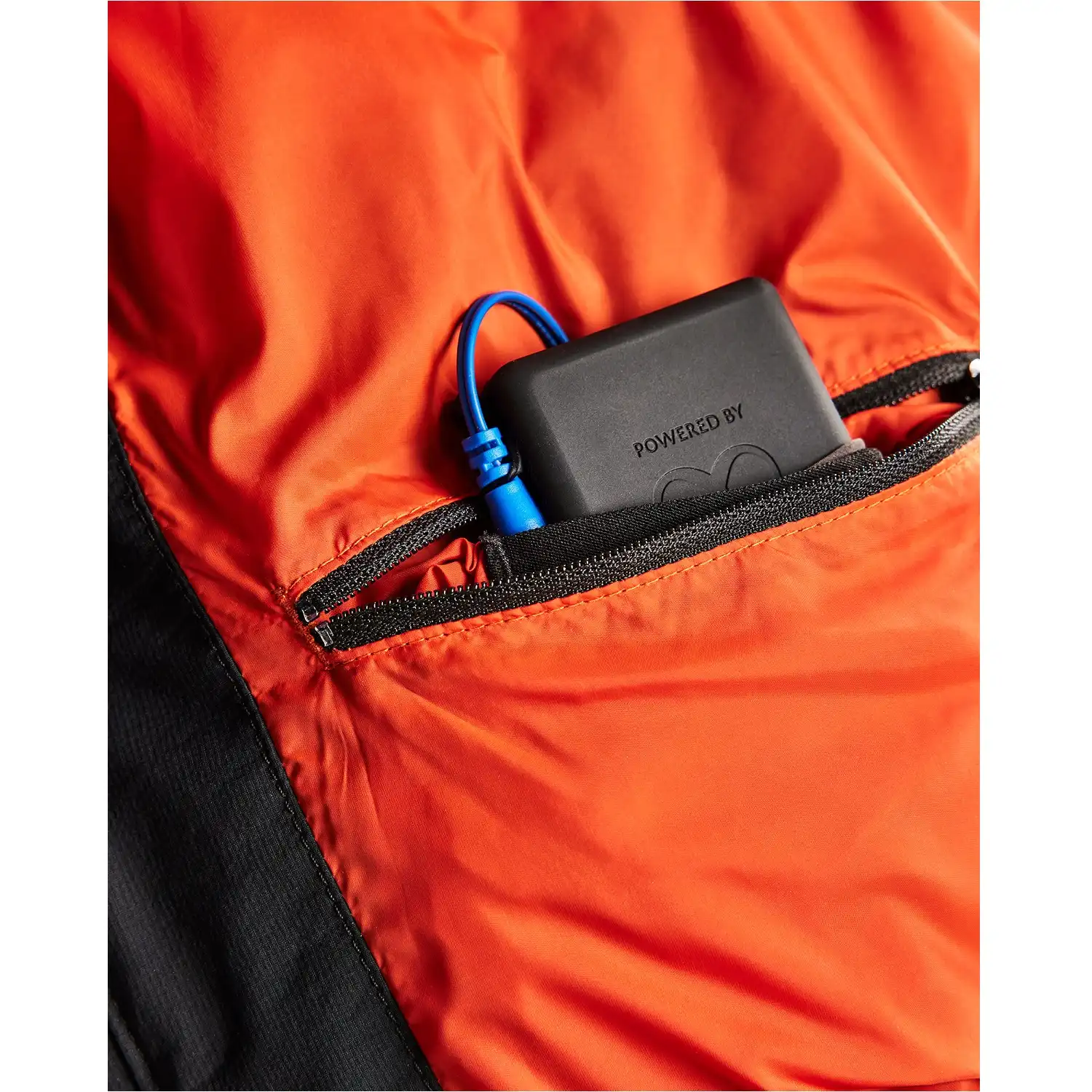 Selbstheizen. Damen Steppweste "3881" schwarz in M - Thumbnail 4