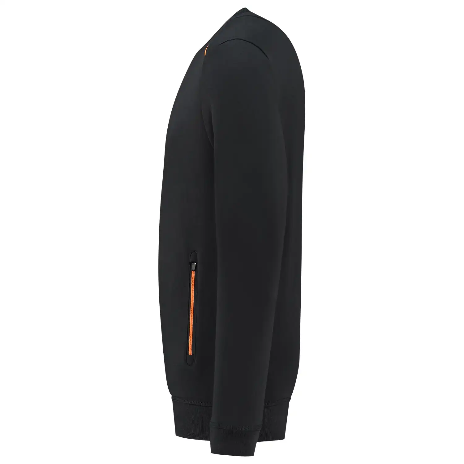 Sweatshirt "302703" Accent in black/orange, XS - Thumbnail 5