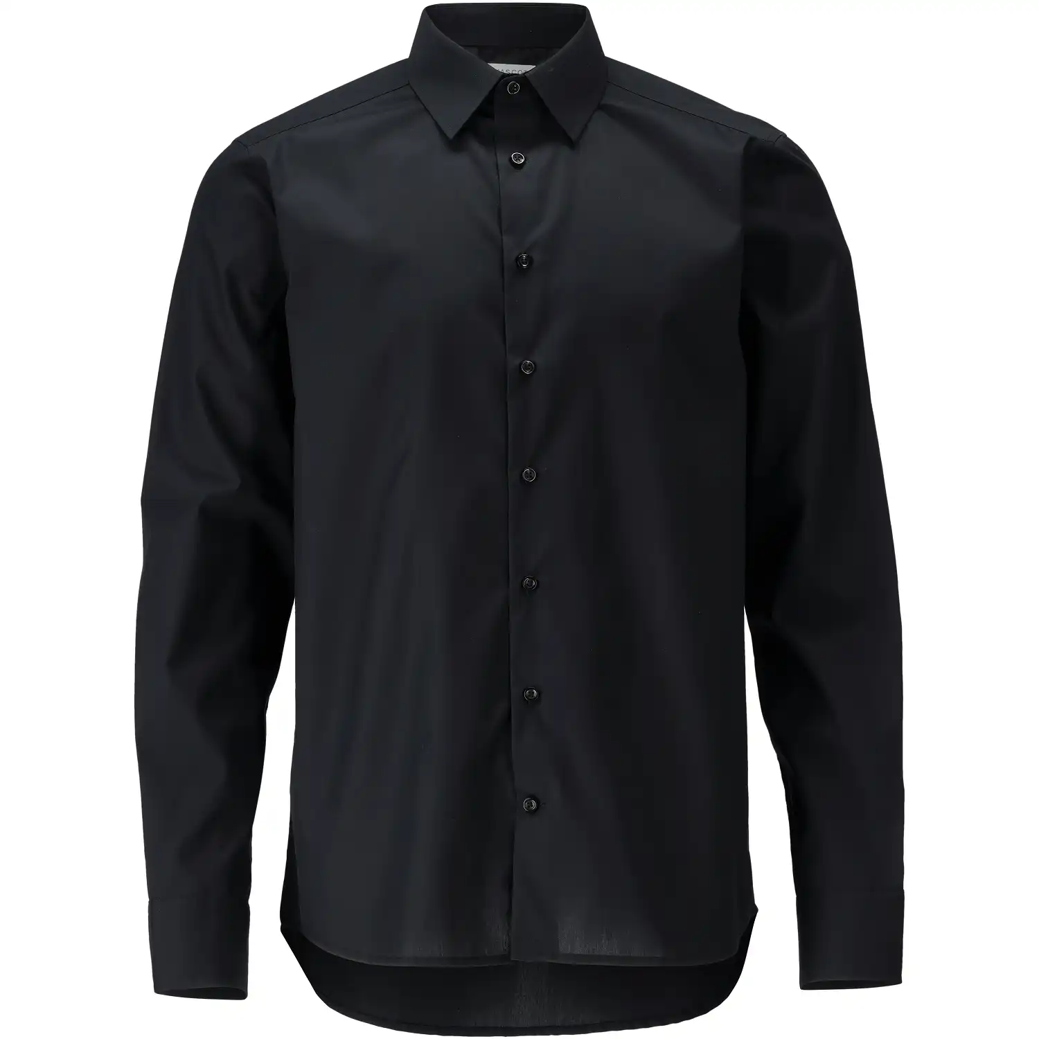 Hemd langarm Slim Fit "20604-984" Frontline in vollschwarz, 43-44 - Thumbnail 1