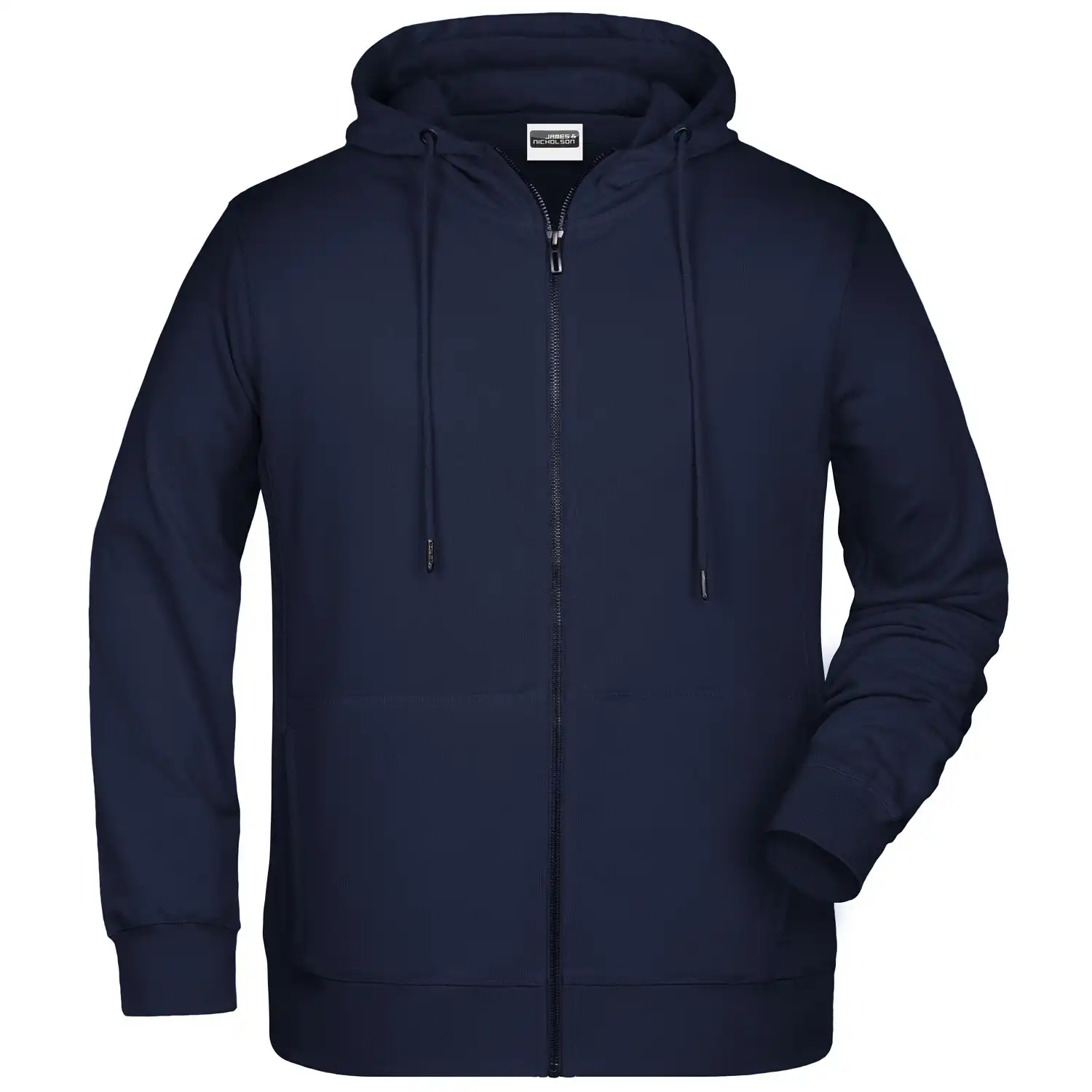 Zip Hoody mit Kapuze "8026" in navy, 3XL - Thumbnail 1