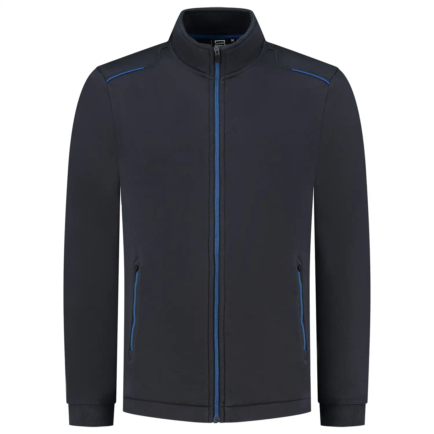 Sweatjacke "302702" Accent in navy/royal blue, M - Thumbnail 1