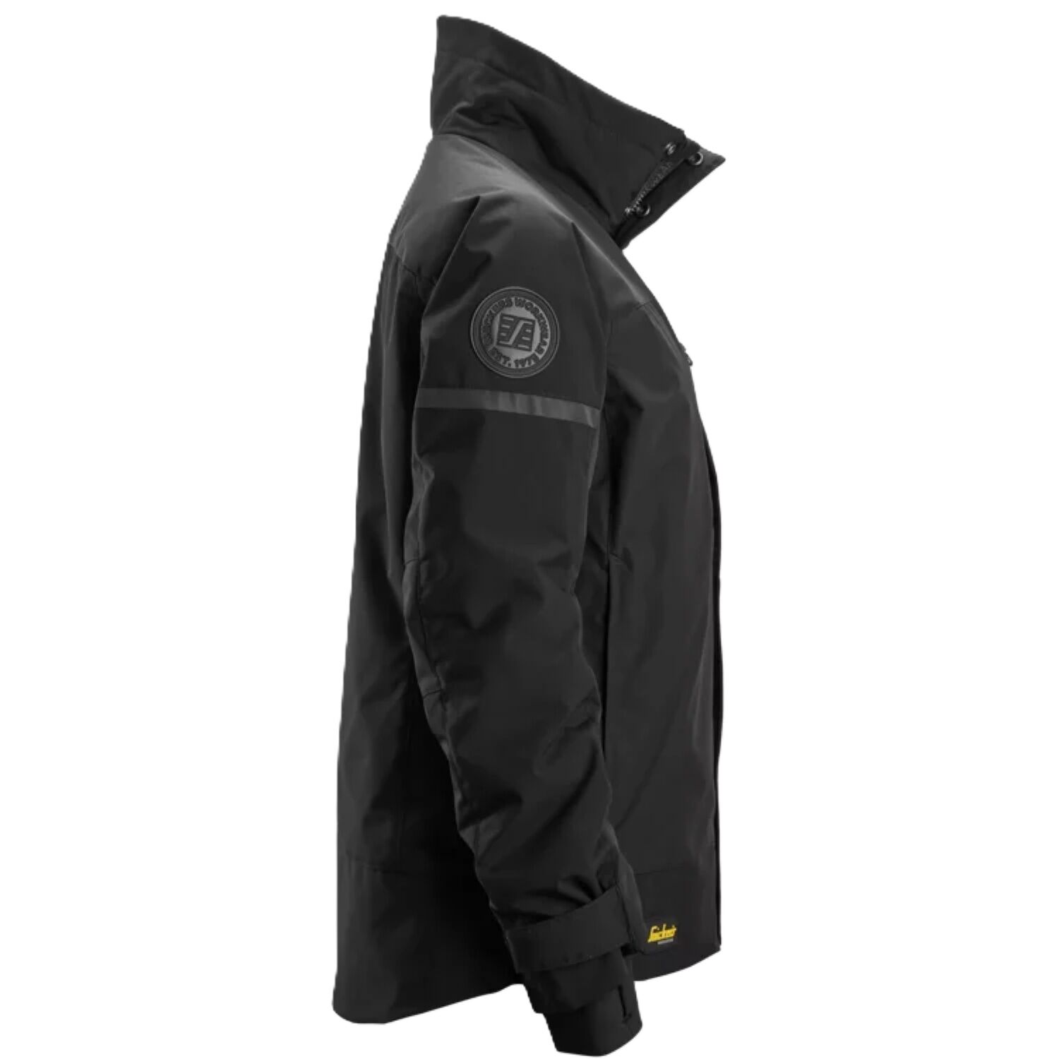 Damen Winterjacke "1117" in schwarz, L - Thumbnail 2