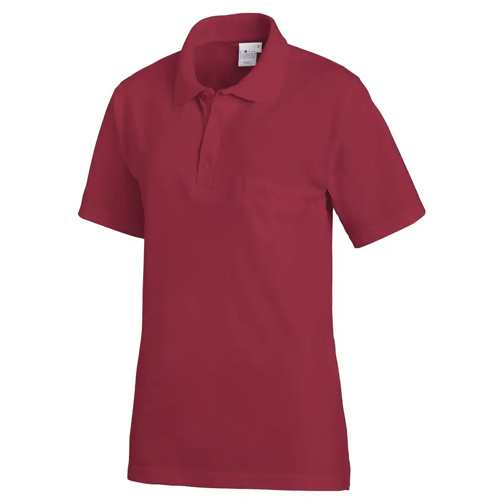 Poloshirt "08/241" in bordeaux, L - Bild 1
