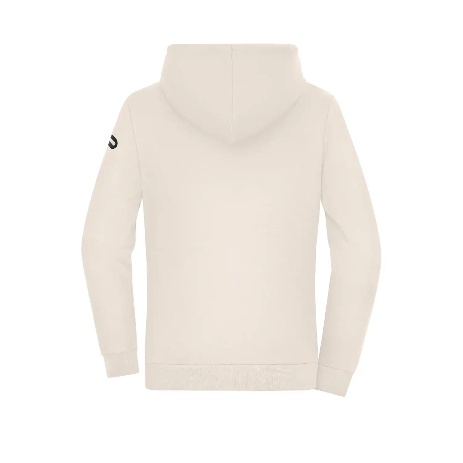 Damen Kapuzen-Sweatshirt "INTERLOCK" 8045 in sand, L - Thumbnail 2