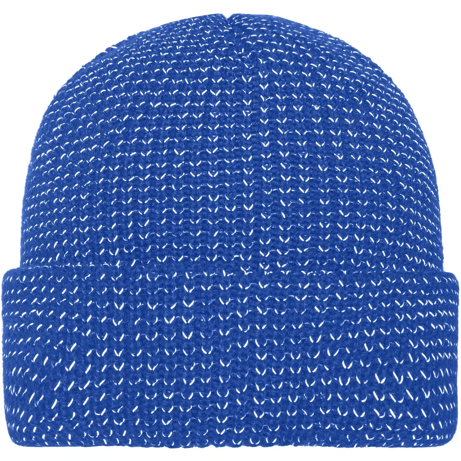 Strickmütze "MB7142" mit Reflex in royal - Bild 1