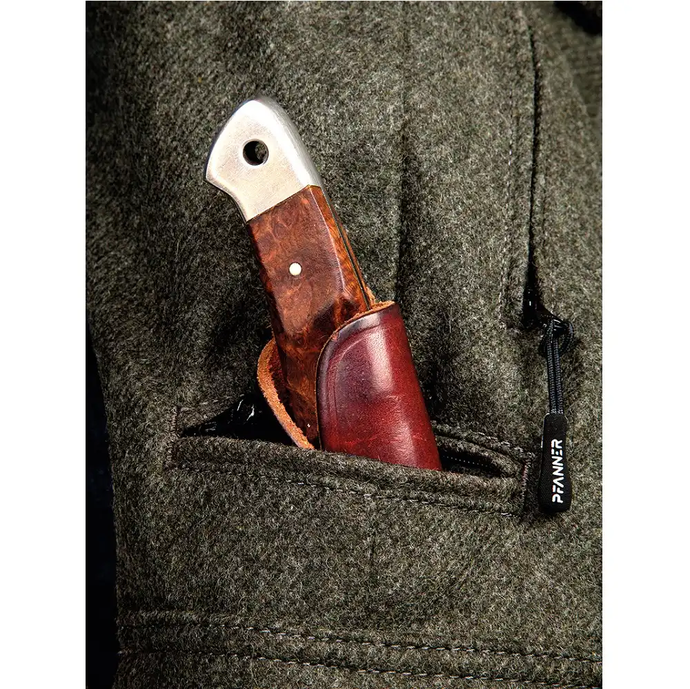 Loden Jagd-Bundhose "101593" oliv in L - lang - Thumbnail 2