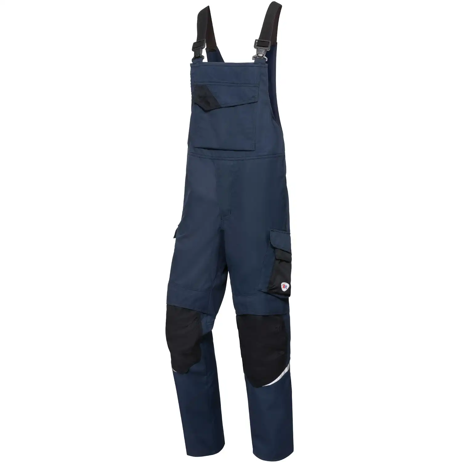 Multinorm Latzhose Kl. 2 "2437-581" Multi Protect Plus nachtblau in 48 - kurz - Thumbnail 1