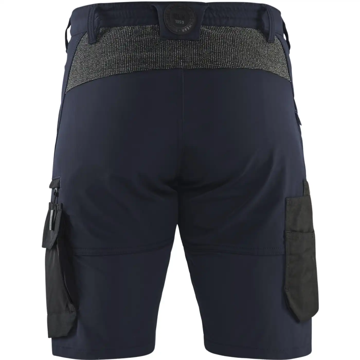 Stretch Service-Shorts "1423" in marine/schwarz, C44 - Thumbnail 2