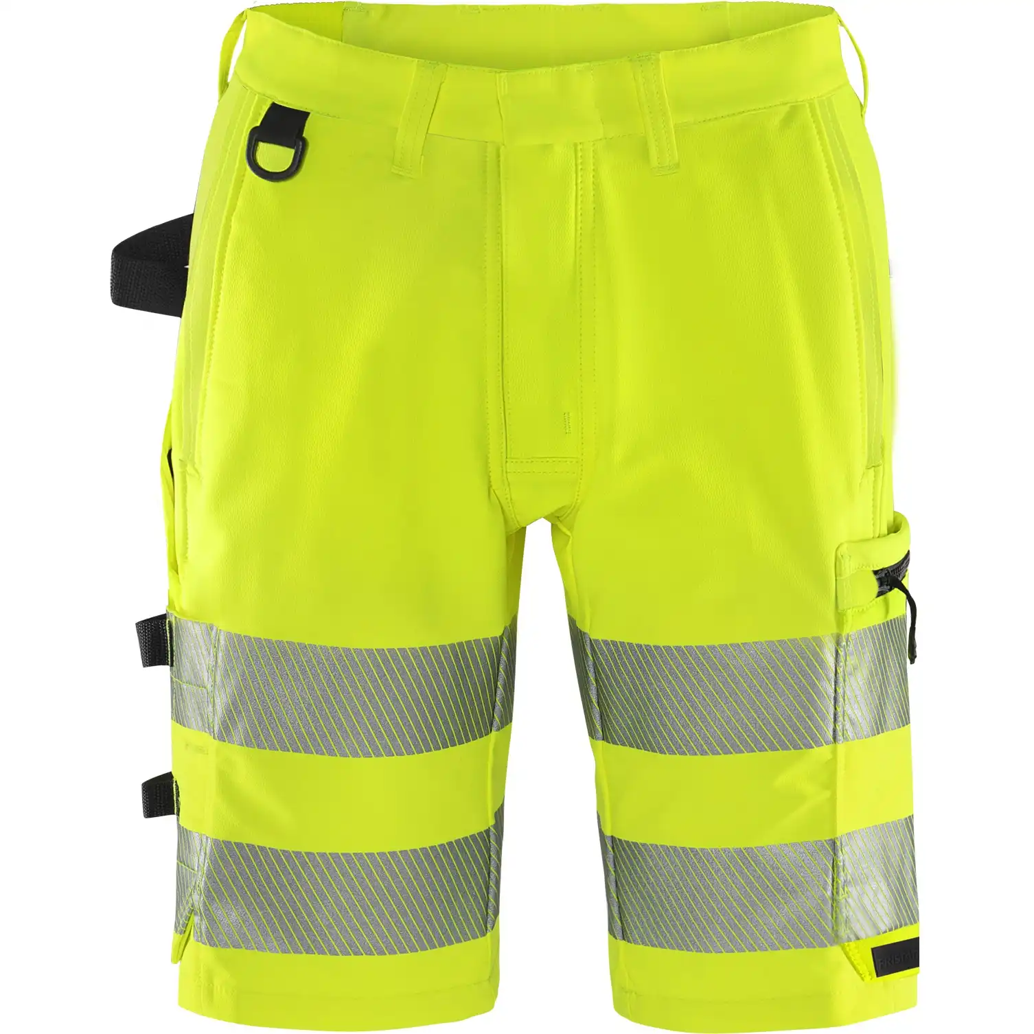 Warnschutz Stretch Shorts "2648 GSTP" in gelb, C42 - Thumbnail 1