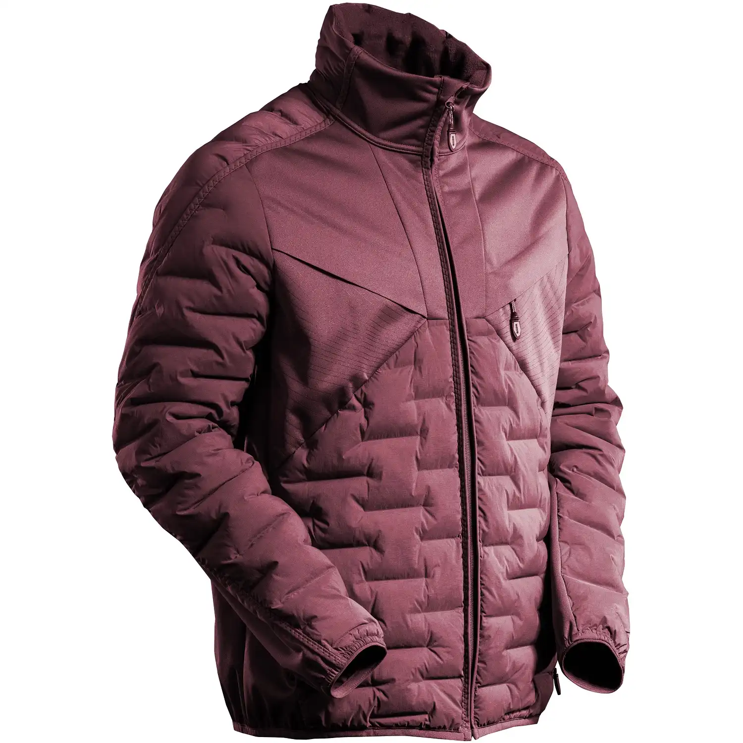 Steppjacke "22015-617" Customized in bordeaux, XXL - Bild 1