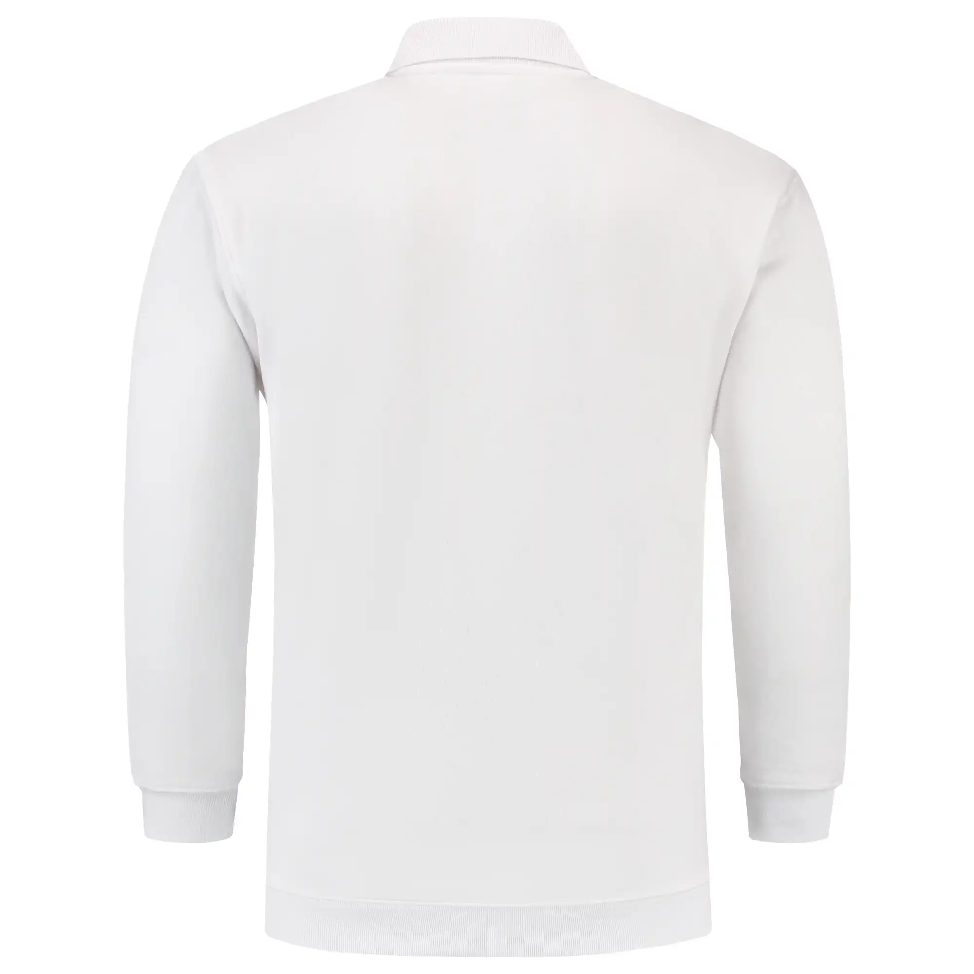 Polo-Sweatshirt "301005" Casual in white, L - Thumbnail 2