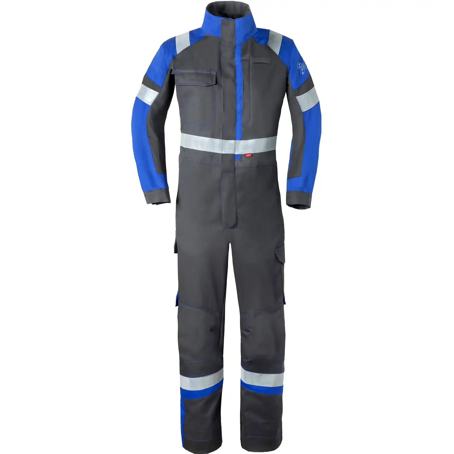 Multinorm Overall "20290" 5safety Image+ in dunkelgrau/kornblau, 23 - Bild 1