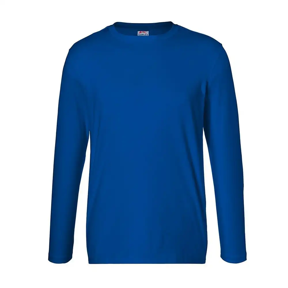 Longsleeve-Shirt 190g/m² "5025" in kornblau, 3XL - Bild 1