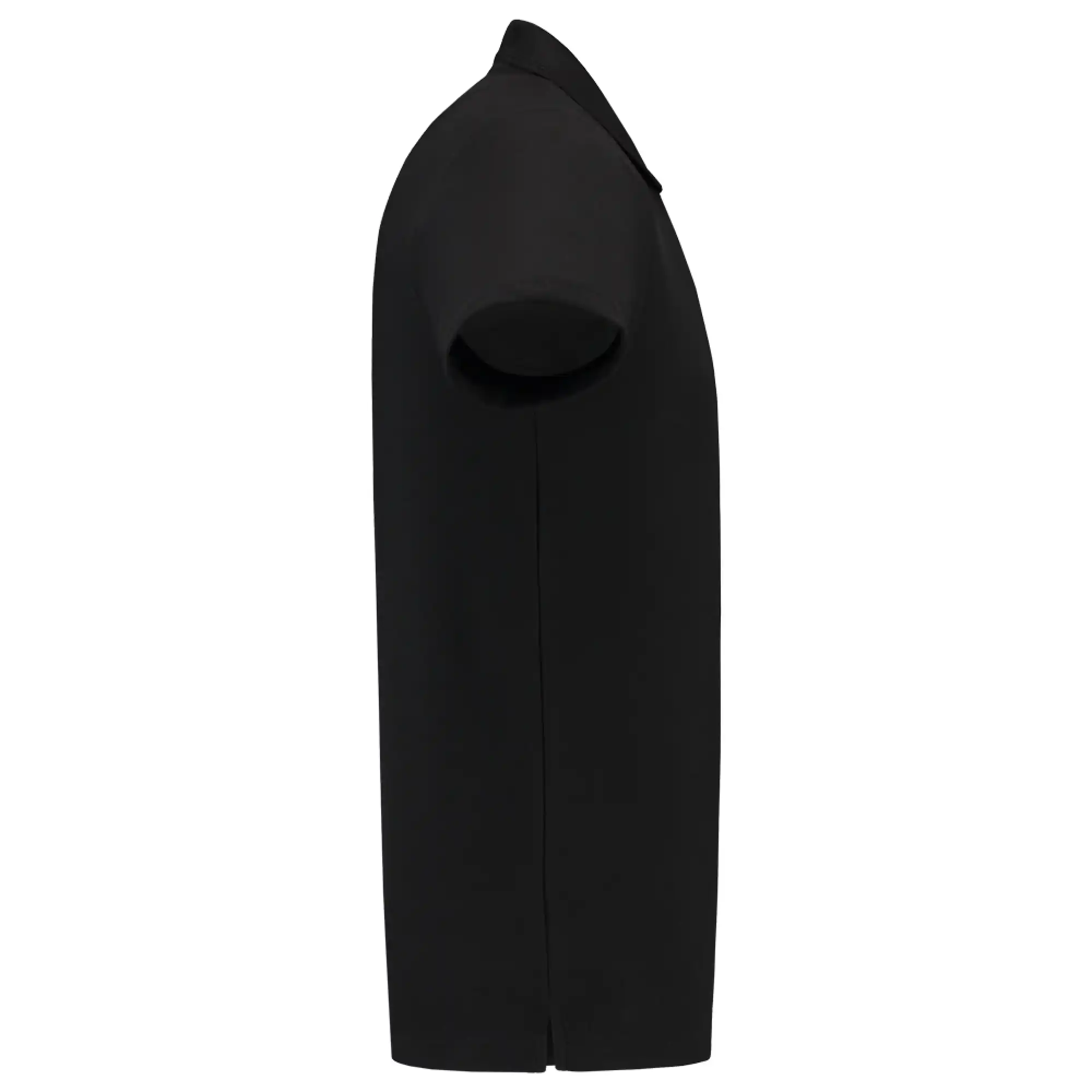 Polo-Shirt Fittet "201005" Casual in black, L - Thumbnail 4