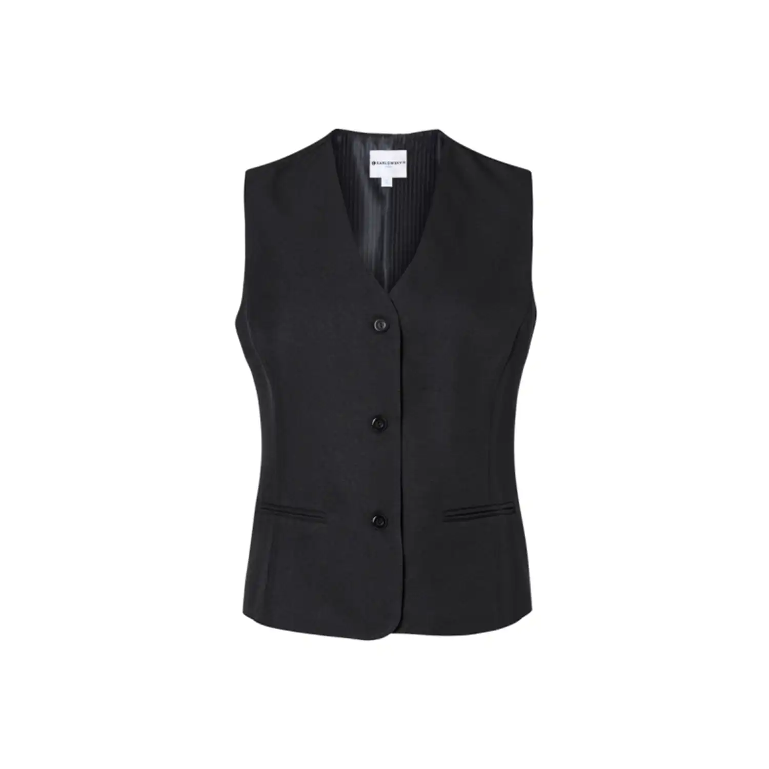 Damenweste Basic schwarz "BWF 1" in XL - Thumbnail 1