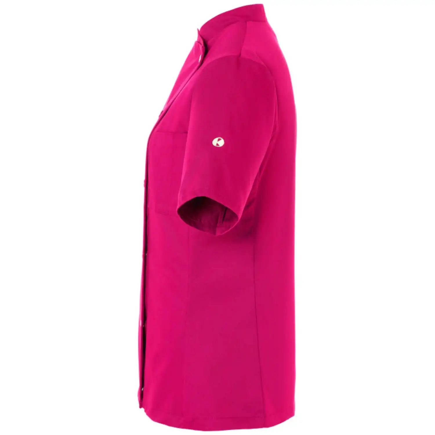Damen Kochjacke Greta "JF 4" in pink, 36 - Thumbnail 4