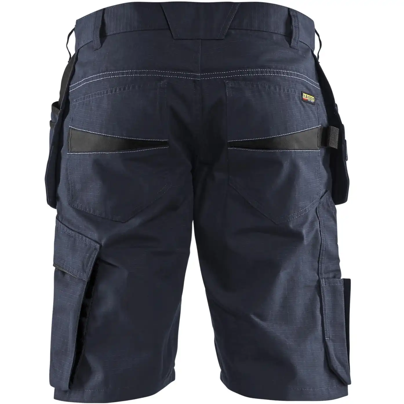 Service Shorts mit Nageltaschen "1494" in Dunkelmarine/Schwarz, C44 - Thumbnail 2