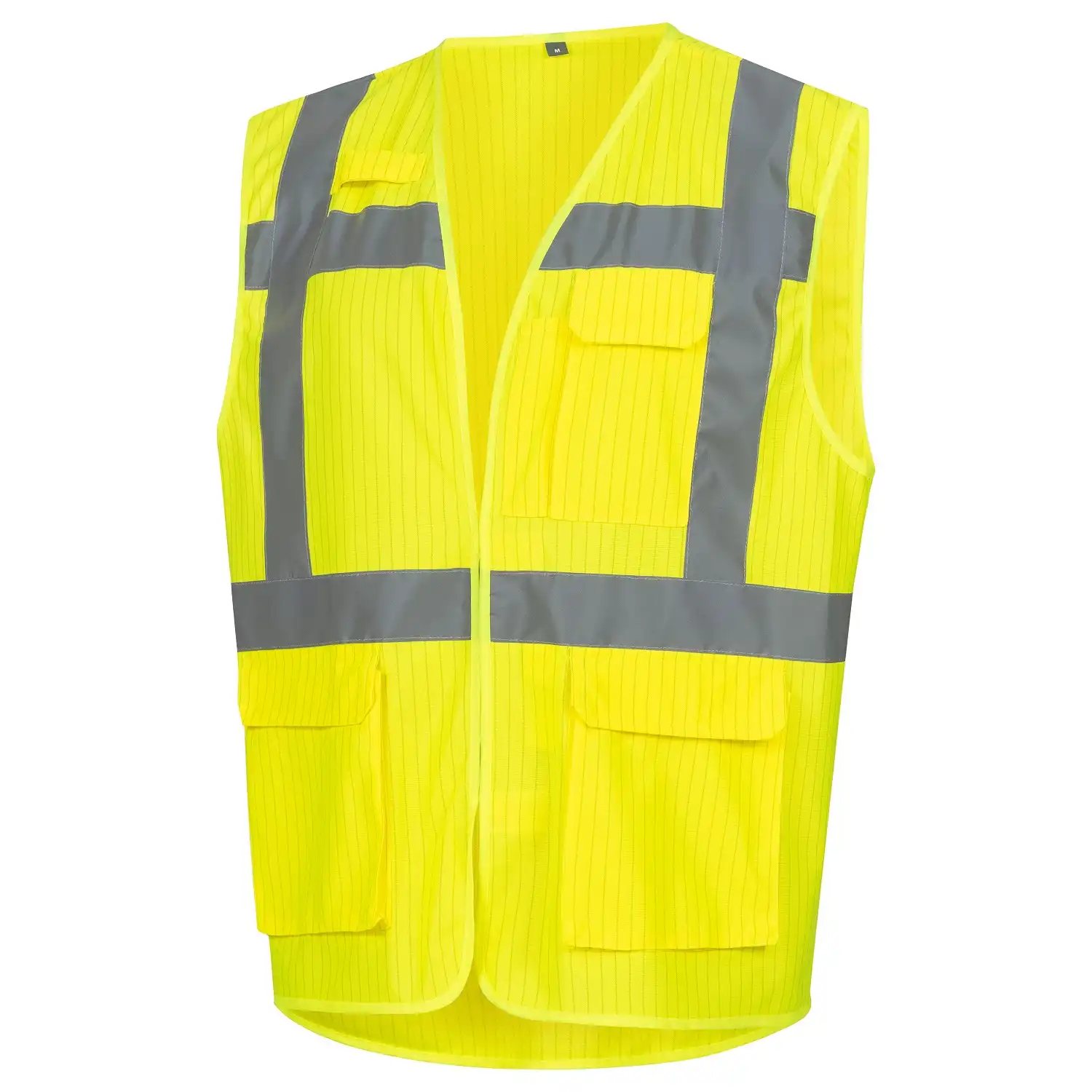 Warnweste antistatisch Kl. 1 "7119" in gelb, L - Thumbnail 1