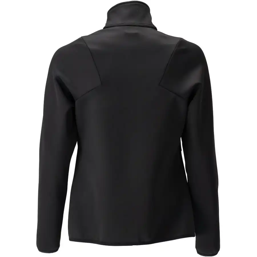 Damen Fleece-Zip-Sweatshirt "22553-608" in schwarz, 3XL - Thumbnail 2