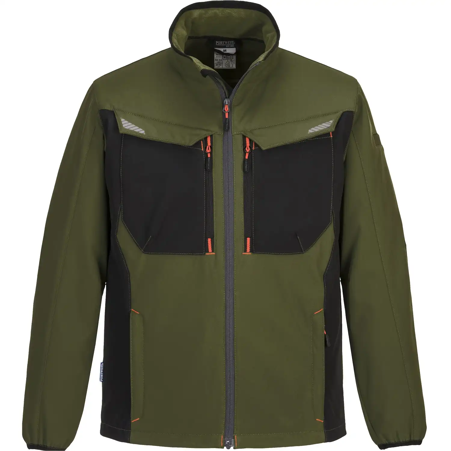 Softshelljacke "T750" WX3 in olive, L - Thumbnail 1