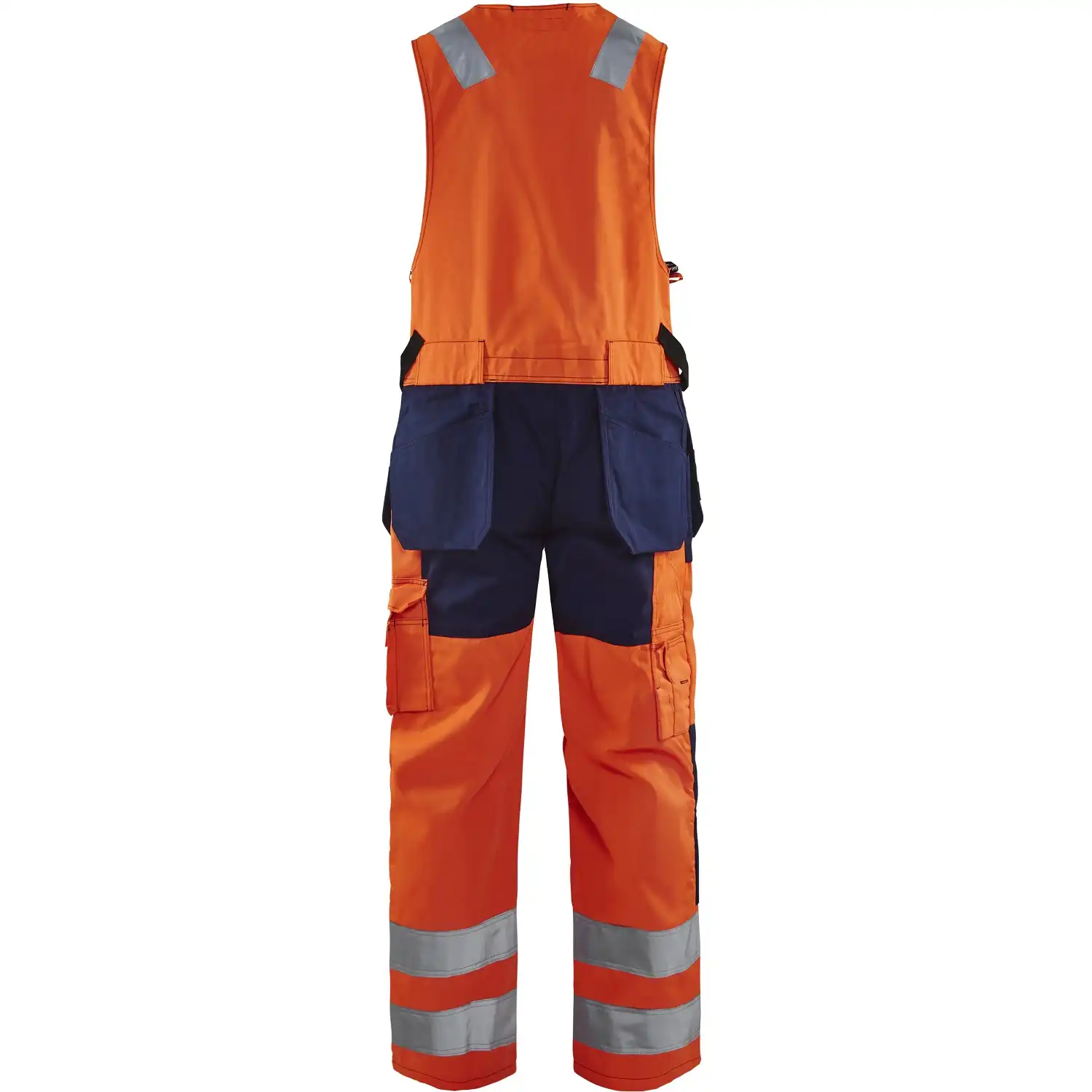 Warnschutz Kombihose "2653" in orange/marine, C46 - Thumbnail 2