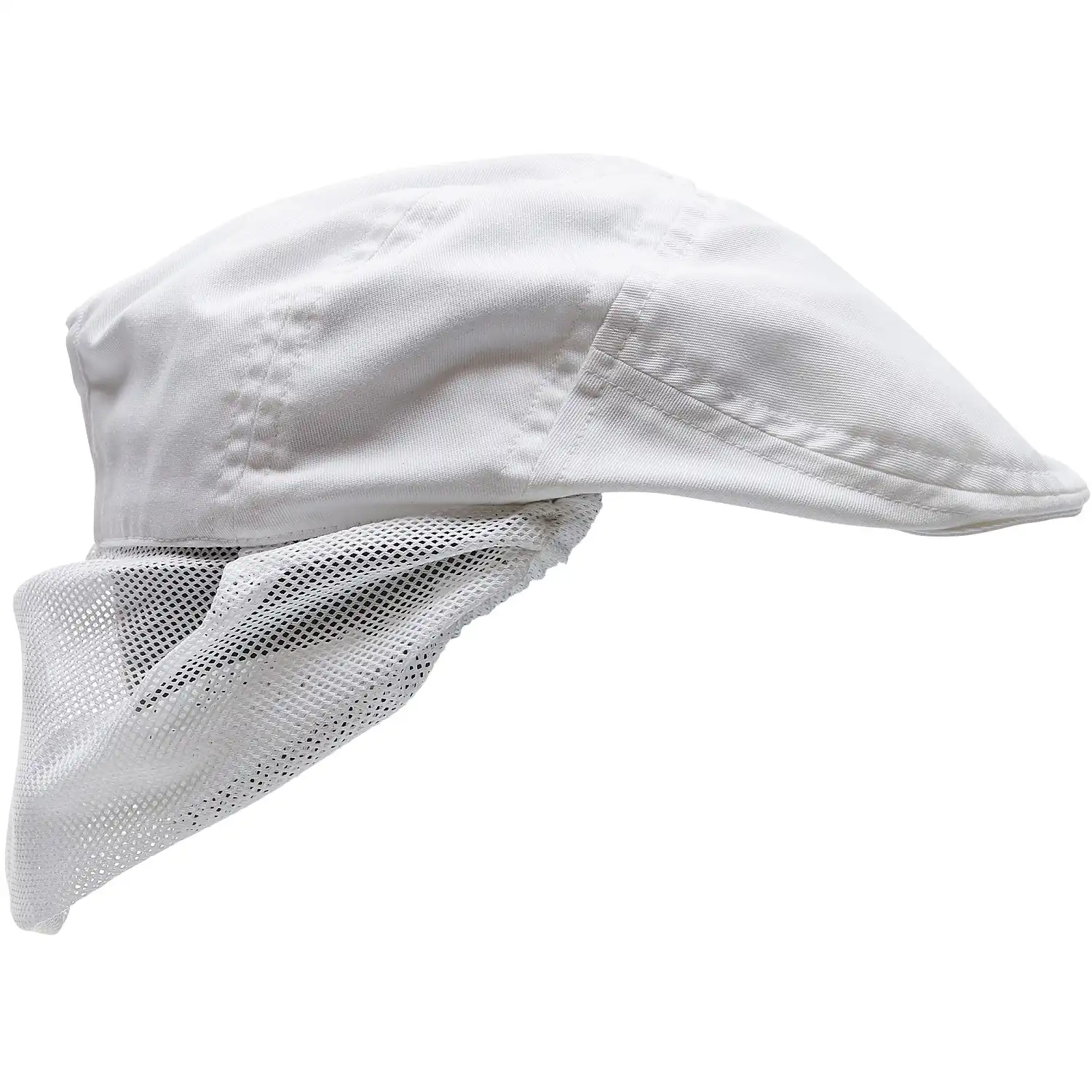 Schiebermütze mit Haarnetz "20150-230" Food & Care weiß in L - Thumbnail 2