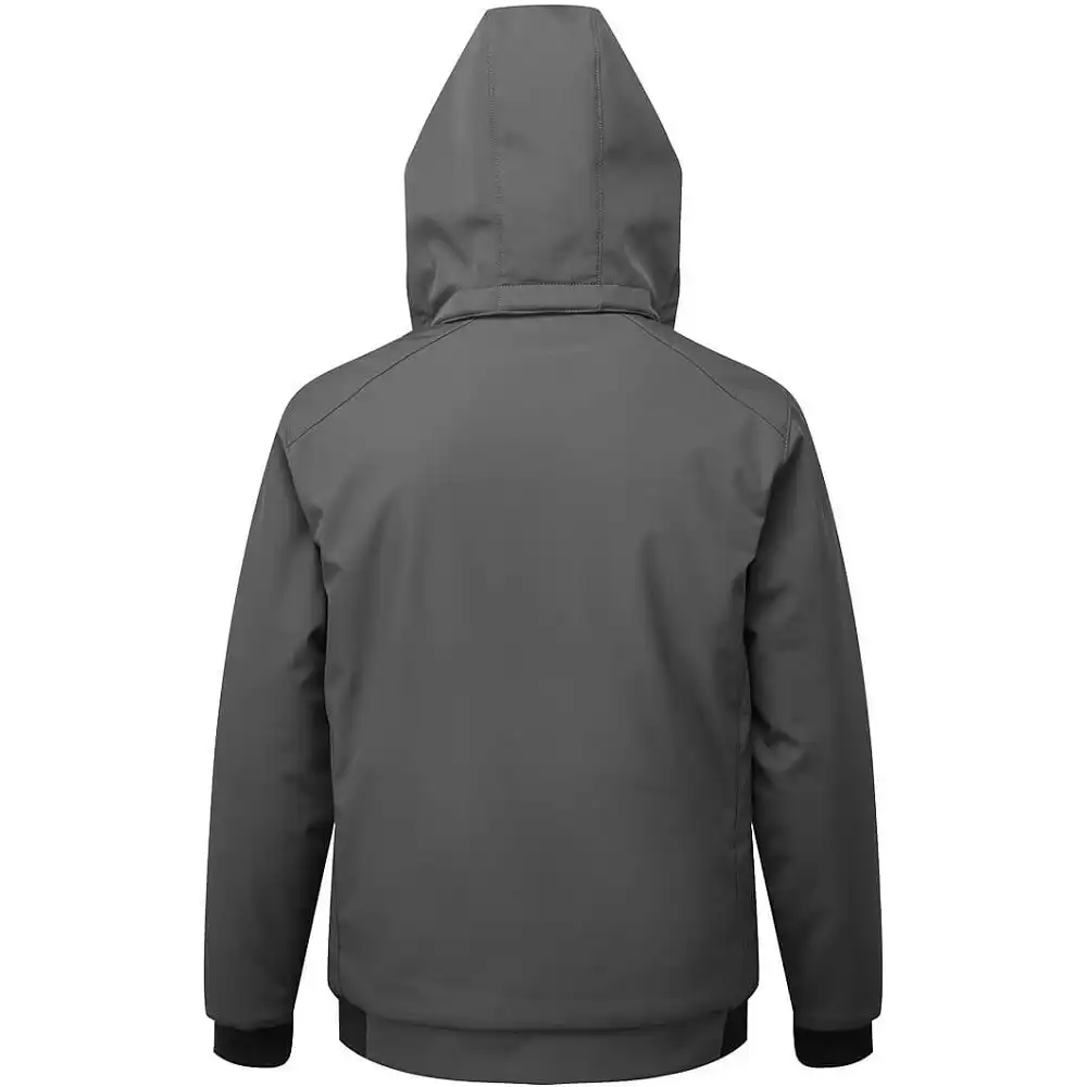 Winter Softshelljacke "CD874" WX2 Eco in metal grey, S - Thumbnail 2