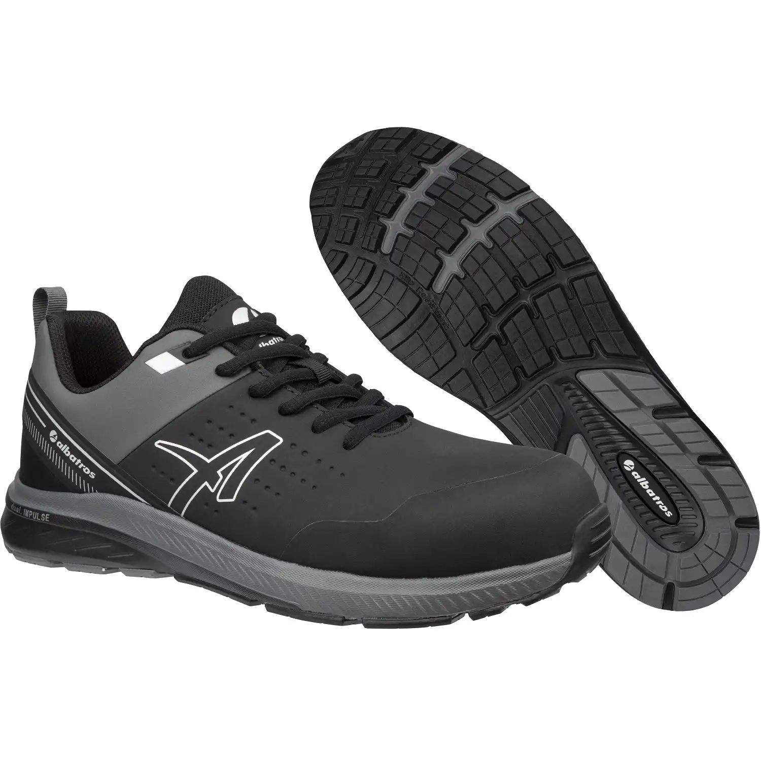 Sicherheitshalbschuhe S3S "VIGOR 2 IMPULSE BLACK LOW" Dual Impulse in 43 - Bild 1