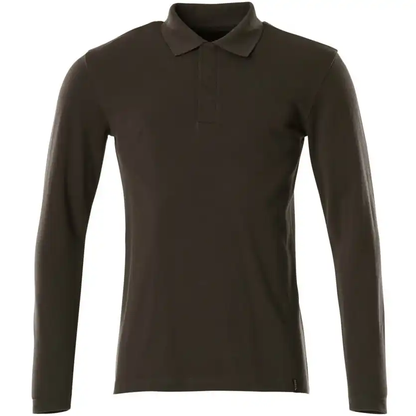 Polo Langarm-Shirt "20483" Crossover in dunkelanthrazit, XXL - Bild 1