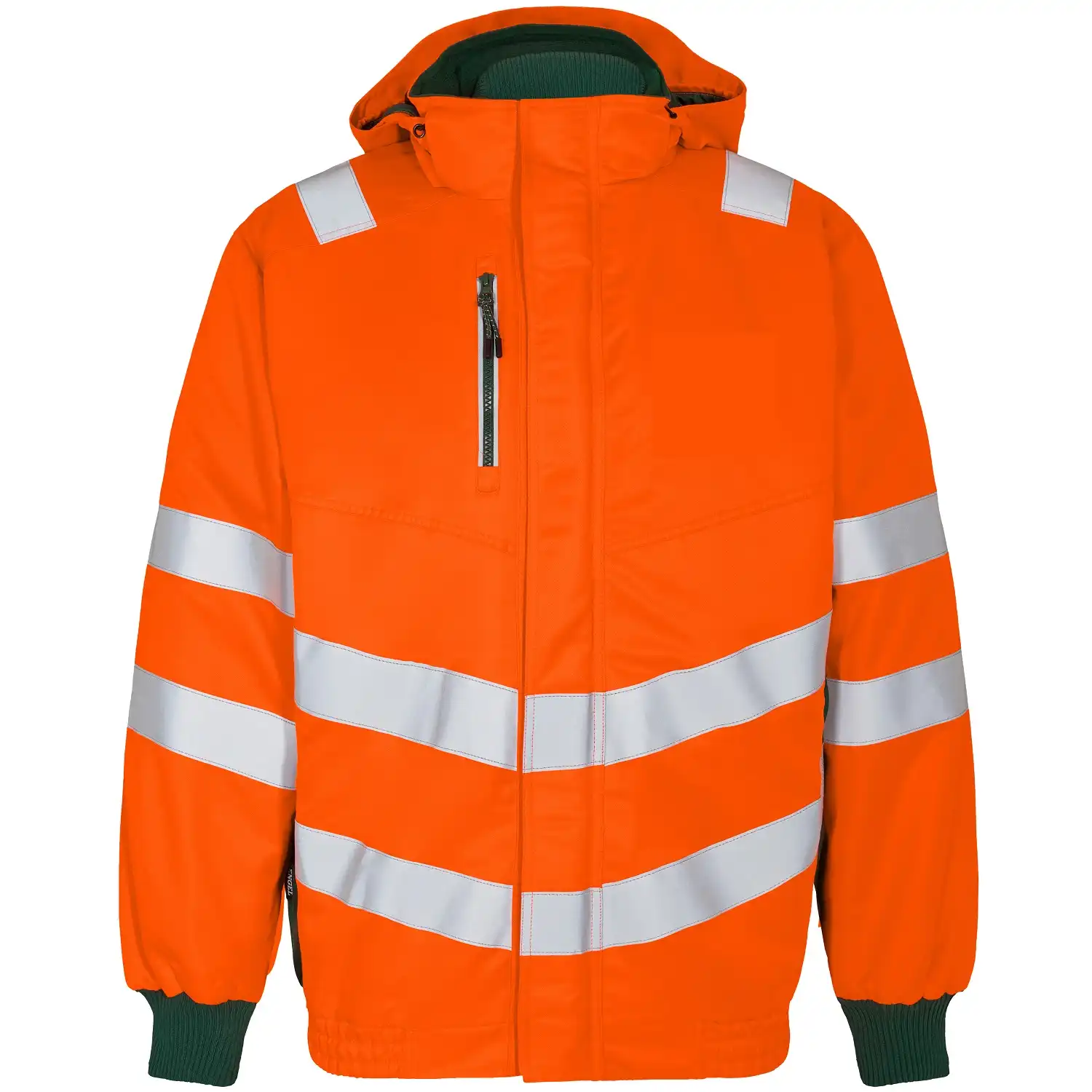 Warnschutz Pilotenjacke "1247-935" Safety in orange/grün, L - Bild 1