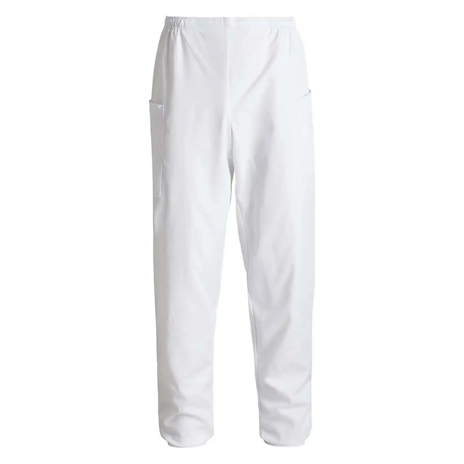 Unisex Schlupfhose "16525" Comfy Fit in L, Weiß - Thumbnail 1