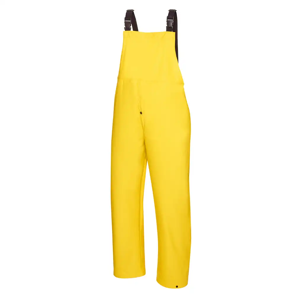 PU-Regenlatzhose "KEITUM" in gelb, L - Thumbnail 1