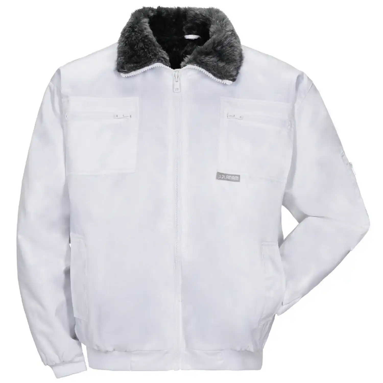 Winter-Pilotenjacke "GLETSCHER" Outdoor in 3XL, Weiß - Thumbnail 1