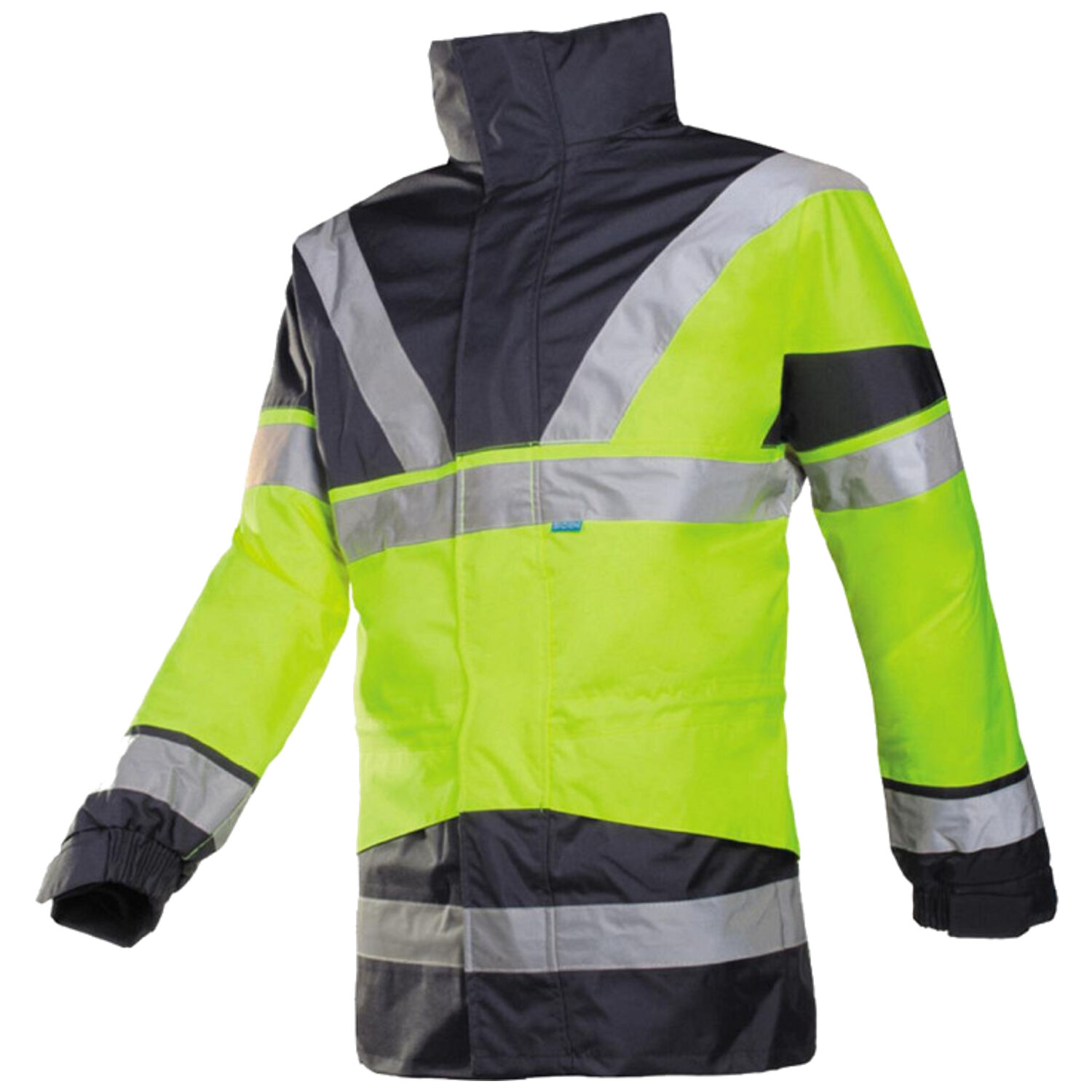 4 in 1 Warnschutz Parka "SKOLLFIELD" in gelb, L - Bild 1
