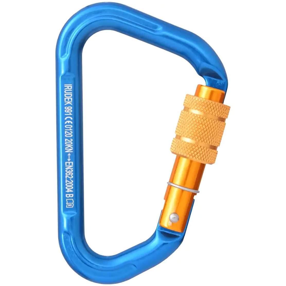 Aluminium-Karabiner 991 BLUE - Irudek® - Bild 1