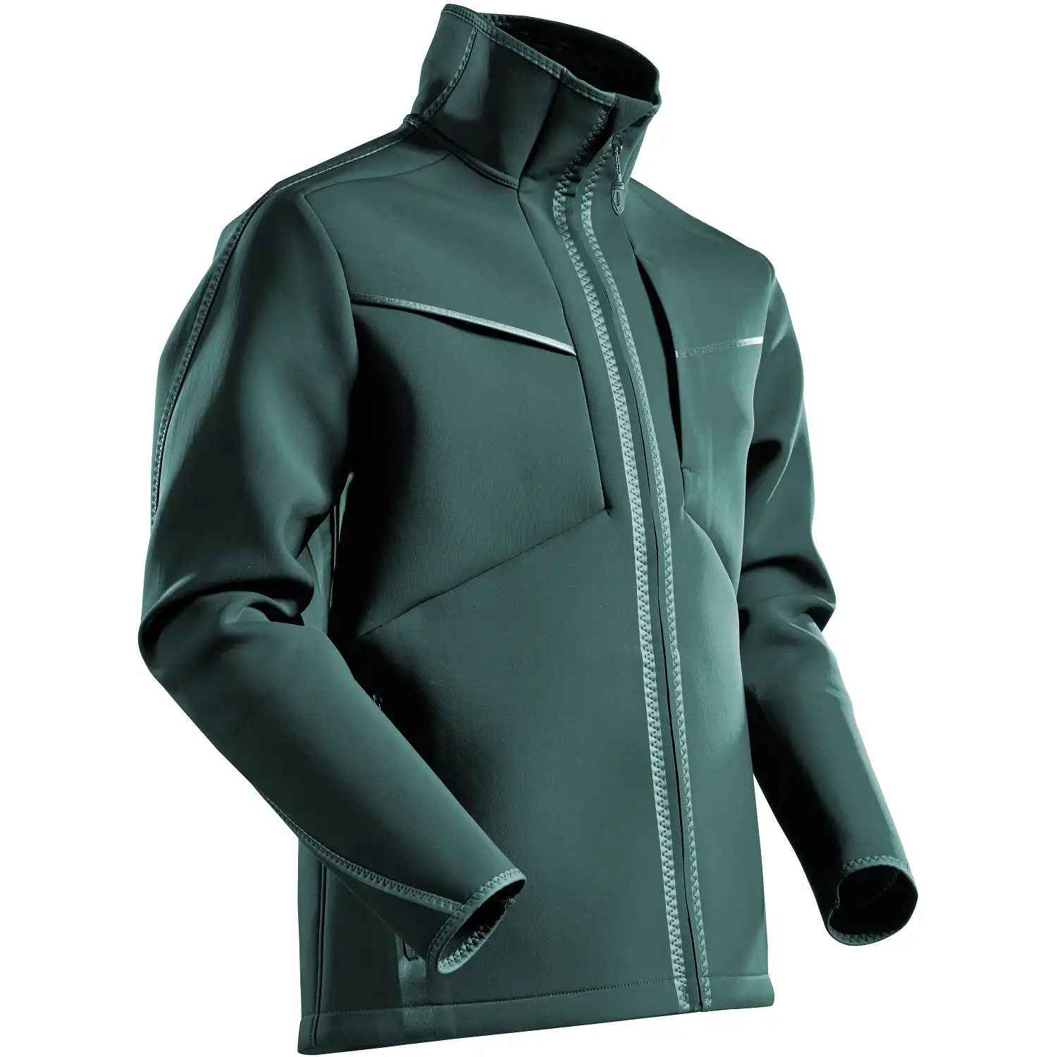 Softshelljacke "22085-662" Customized in waldgrün, XS - Bild 1