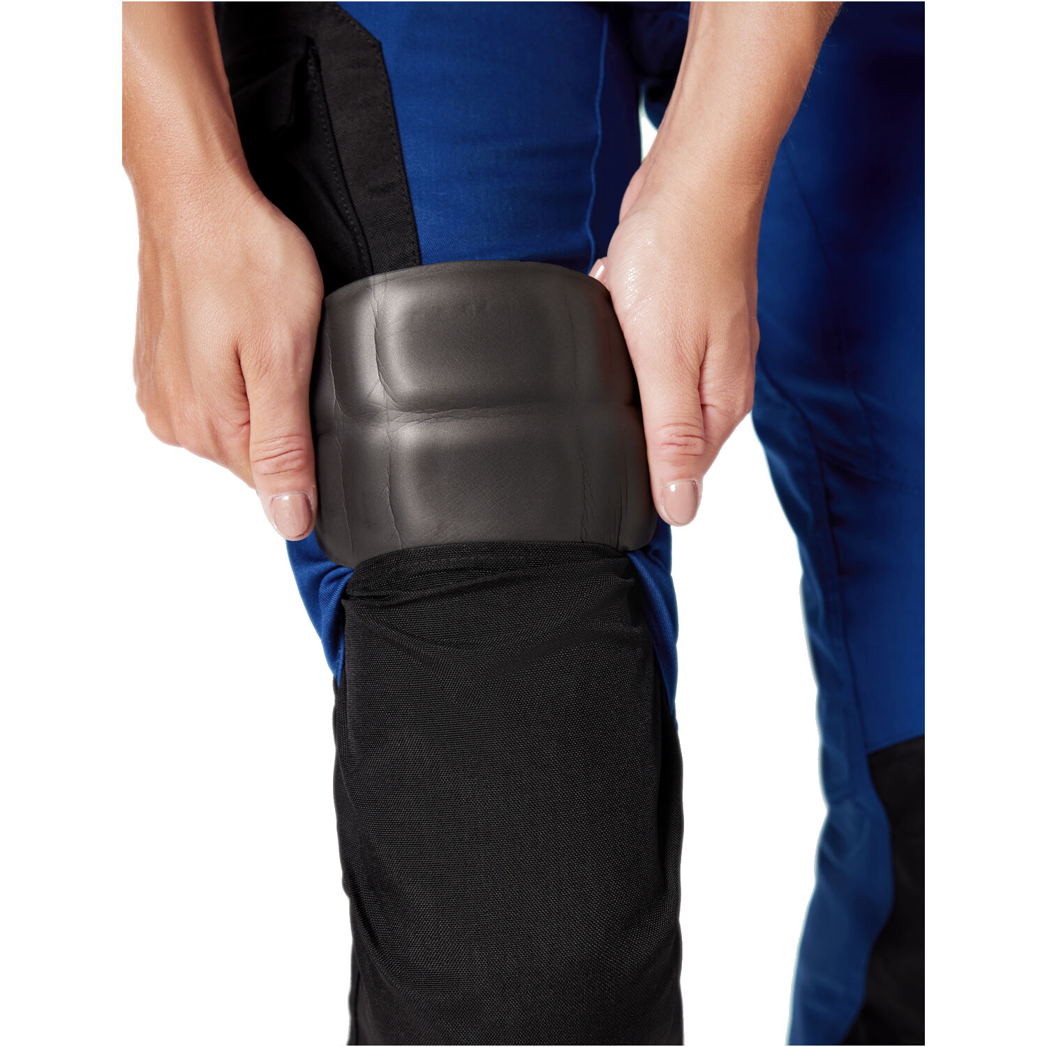 Damen Arbeitshose "ANNETTE" in royalblau/schwarz, 48 - Thumbnail 9