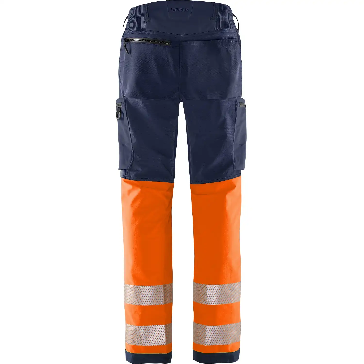 Warnschutz Stretch Servicehose Kl. 1 "2647 GSTP" Green Stiby in orange/marine, C44 - Thumbnail 2