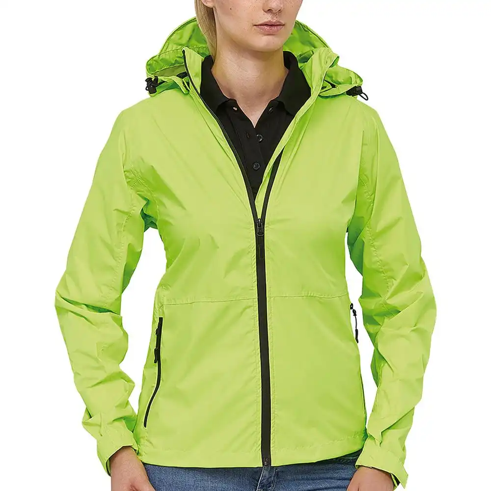 Damen Regenjacke "INFINITY" in grün, L - Bild 1